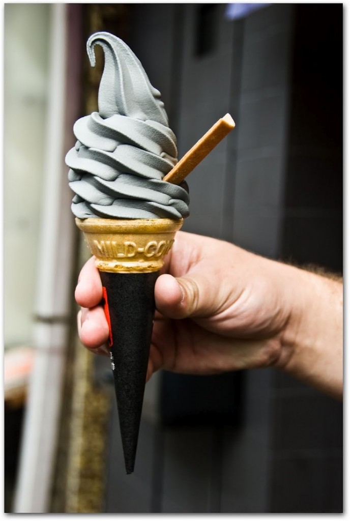 Black Sesame Ice Cream